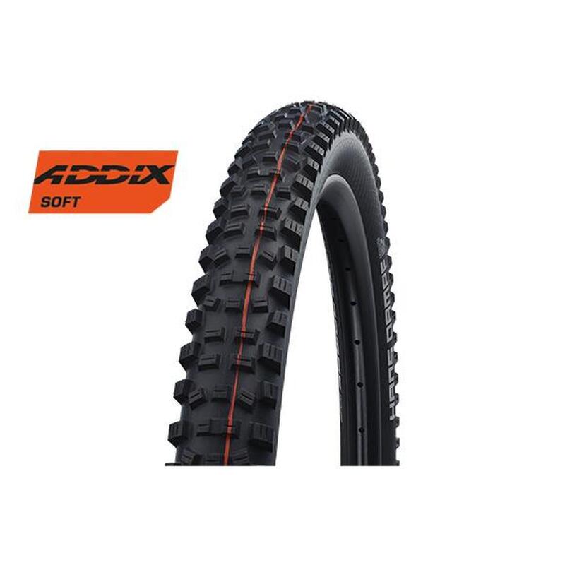 Pneu macio Schwalbe Hans Dampf 26x2,35 Hs491 Evo Super Trail Tubeless Addix Soft