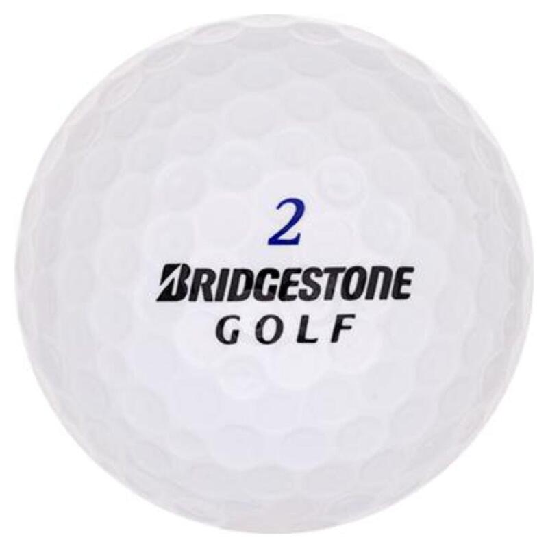 Tweedehands   Bridgestone Goedkope Golfballenmix - 48 Stuks | WIT - Cross - 48
