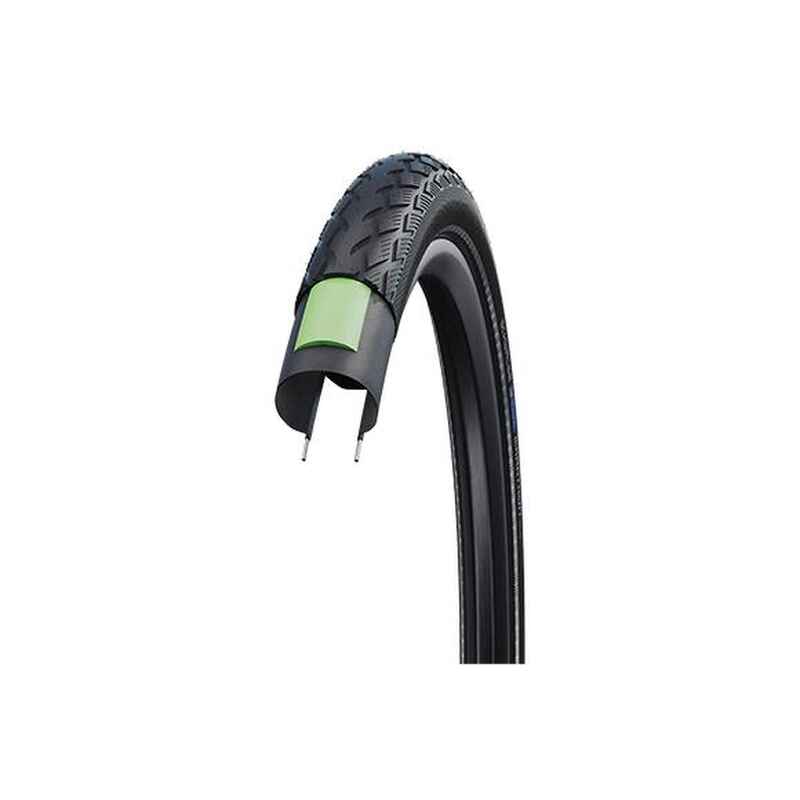 Marathon Drahtreifen - 23-622 (700x23C) - GreenGuard - Reflexstreifen - schwarz