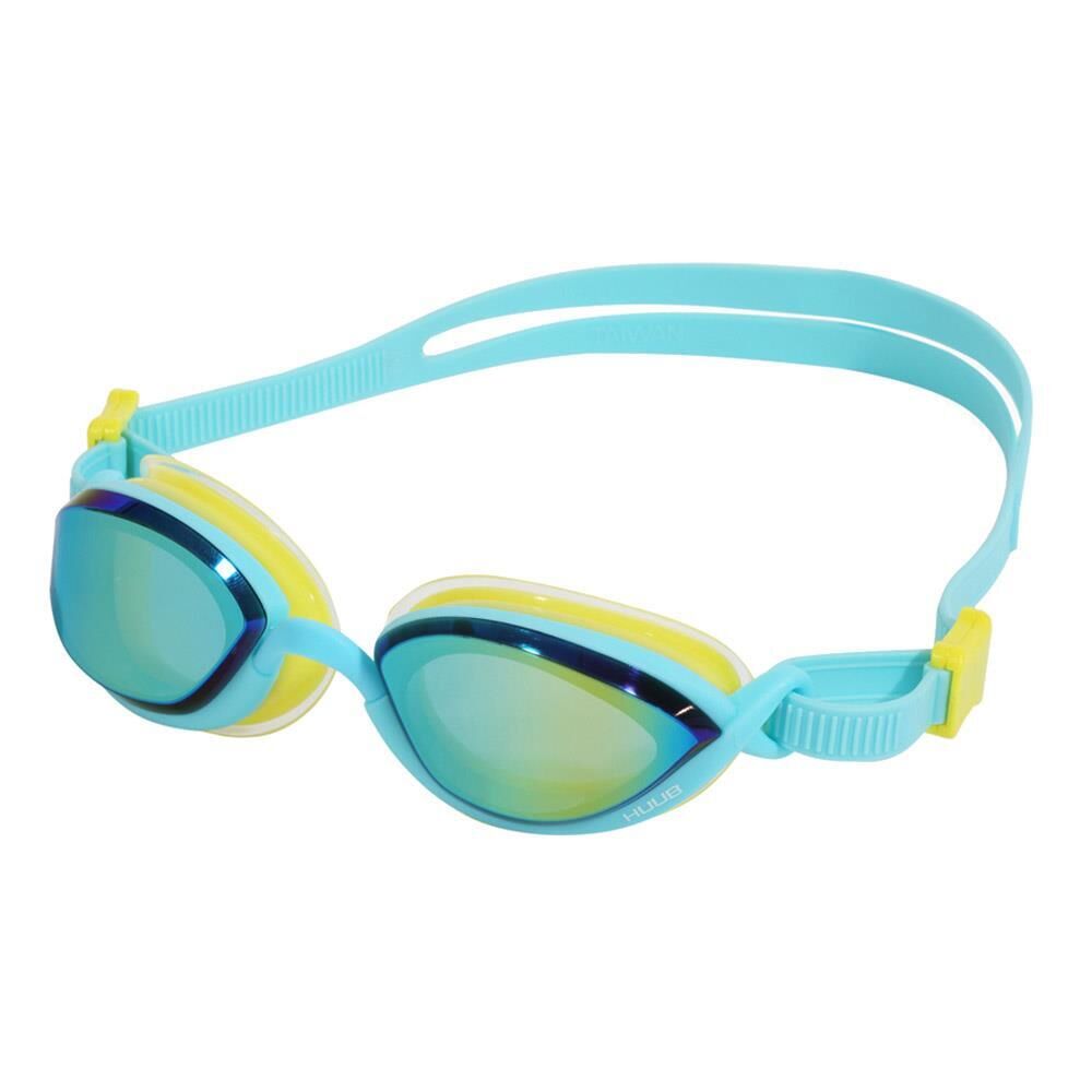 HUUB HUUB Pinnacle Air Seal Goggles - Aqua/ Fluo Yellow