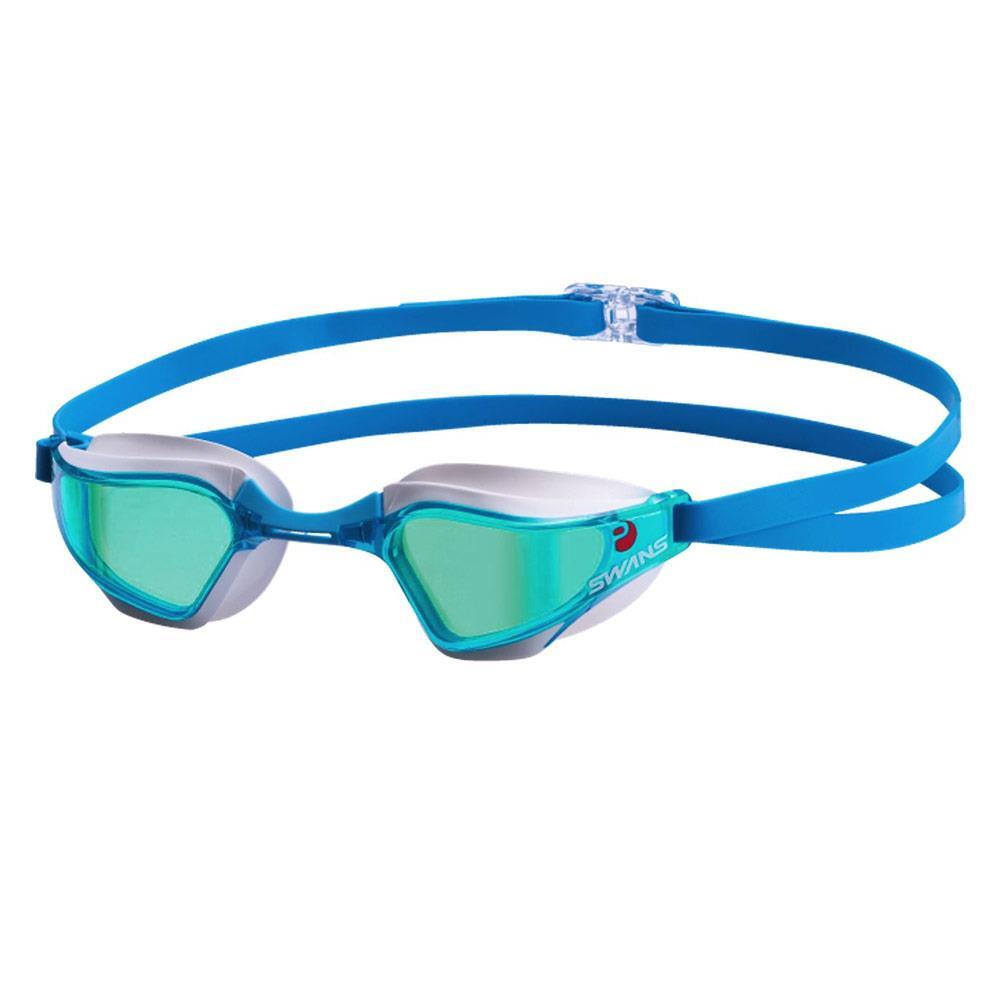SWANS Swans SR-72 MIT Valkyrie Mirrored Goggles - Sky Blue/ Green