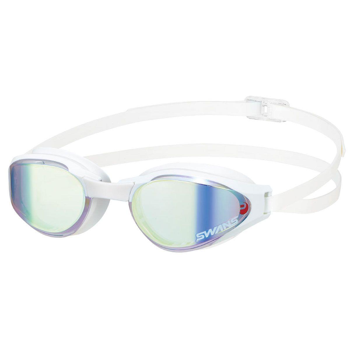 SWANS Swans SR81 Ascender Mirrored Goggles - White / Yellow