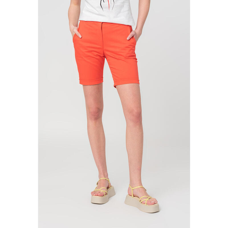 Pantaloni Scurti Casual Femei Coral XL