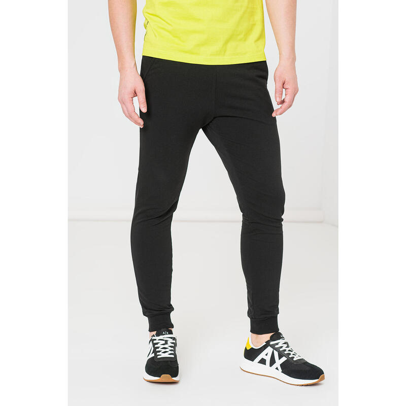 Pantaloni Coton Casual Barbati Black-M