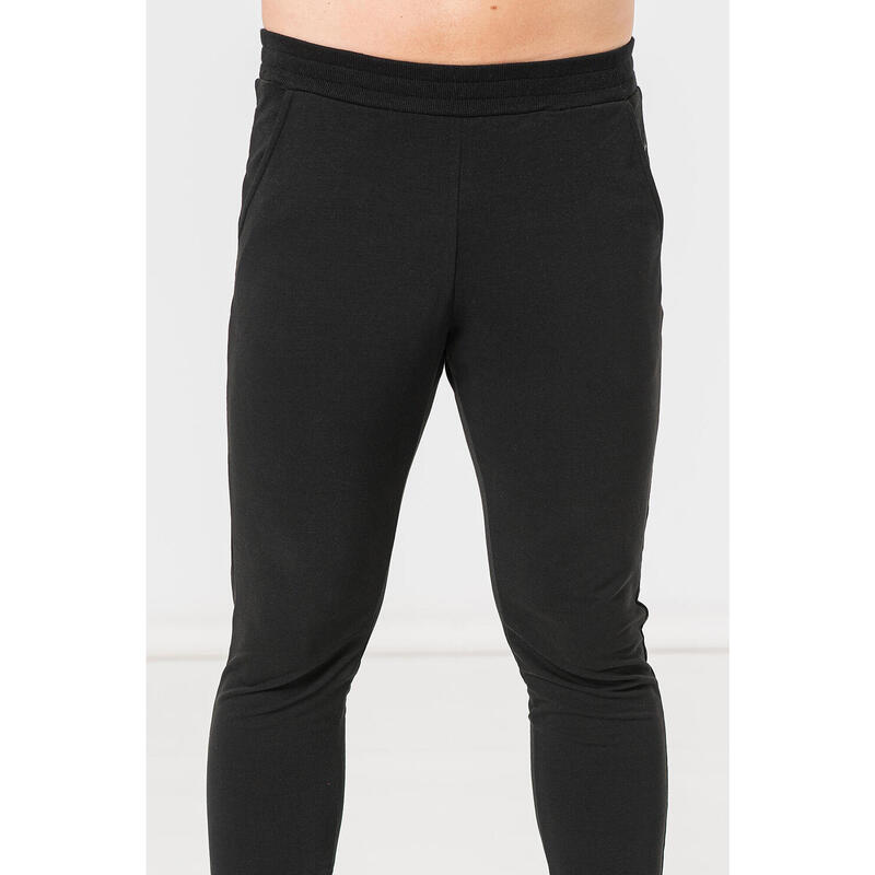 Pantalon Coton Casual Barbati Black-XL