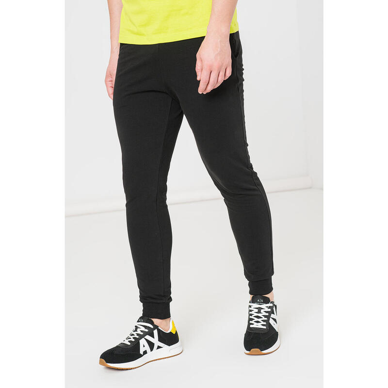 Pantaloni Coton Casual Barbati Black-S