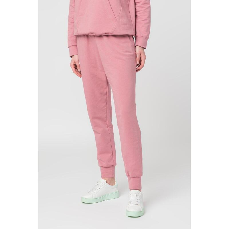 Pantaloni Dama Coton Pink-M