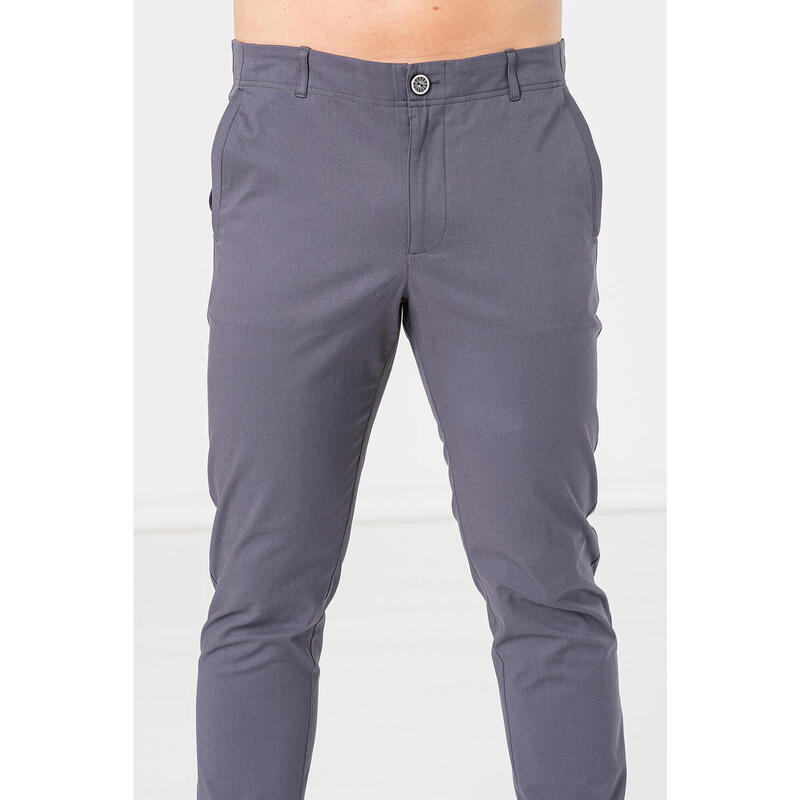 Pantaloni Lungi Casual Barbati Grey XXL