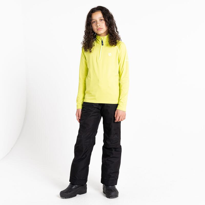 Sous-couche Junior stretch extensible et légère avec ouverture 1/2 zip