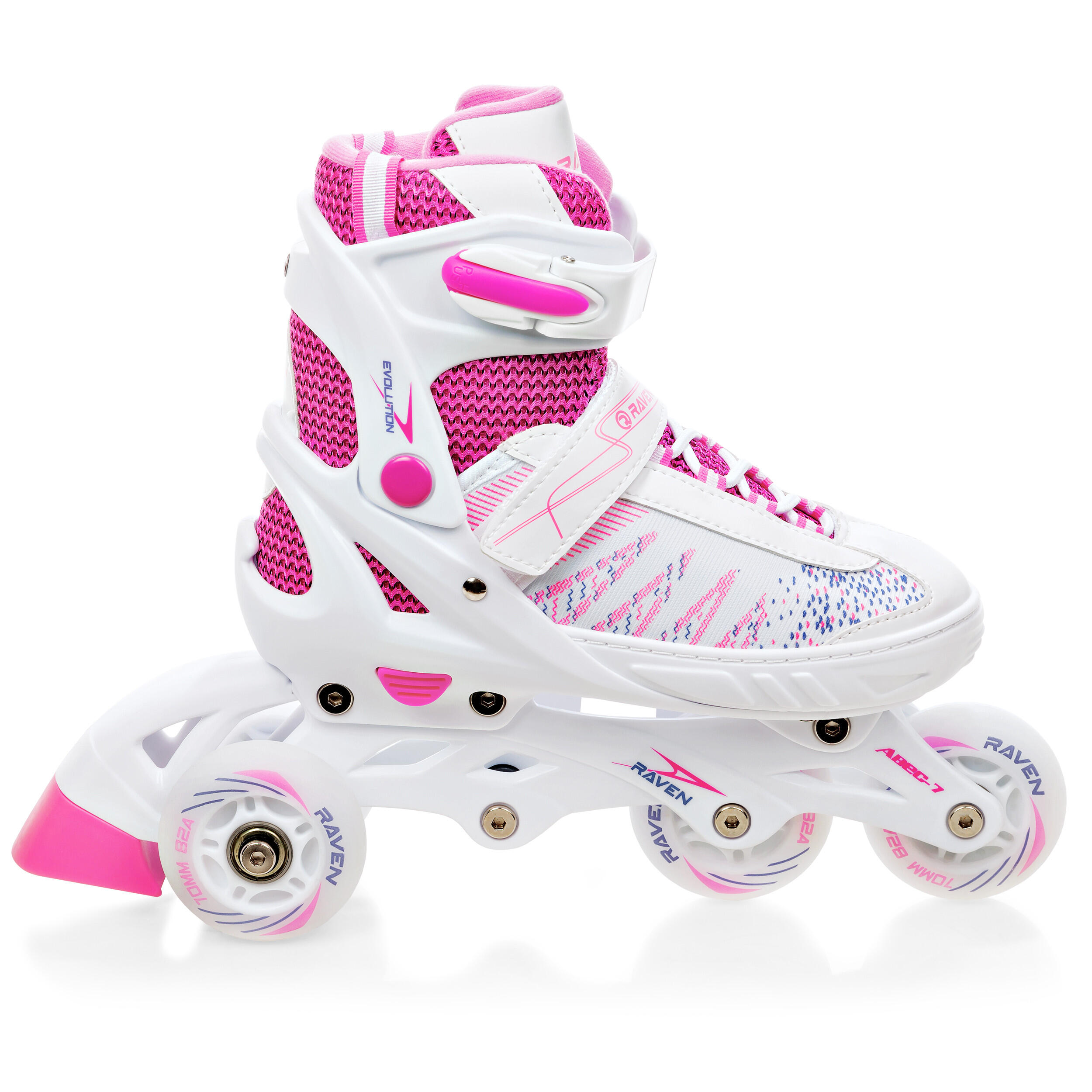 Patins de rodas ajustáveis 3 em 1 Raven Grace LED 4/7