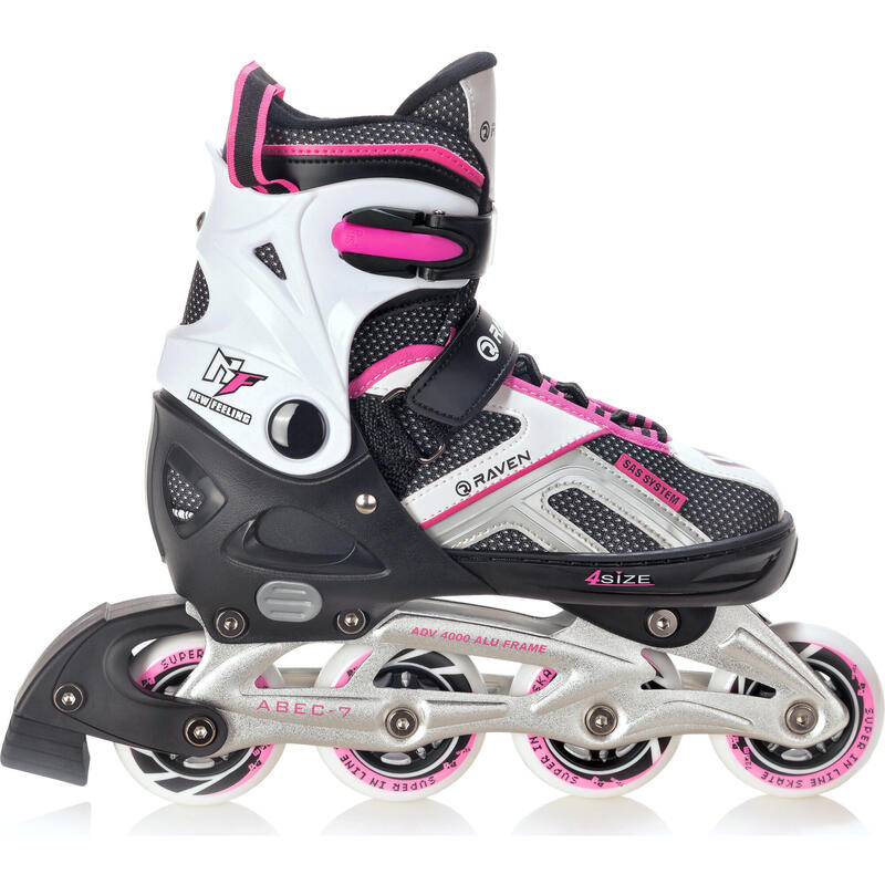 Patines Ajustables 2en1 Pulse Negro/Rosa