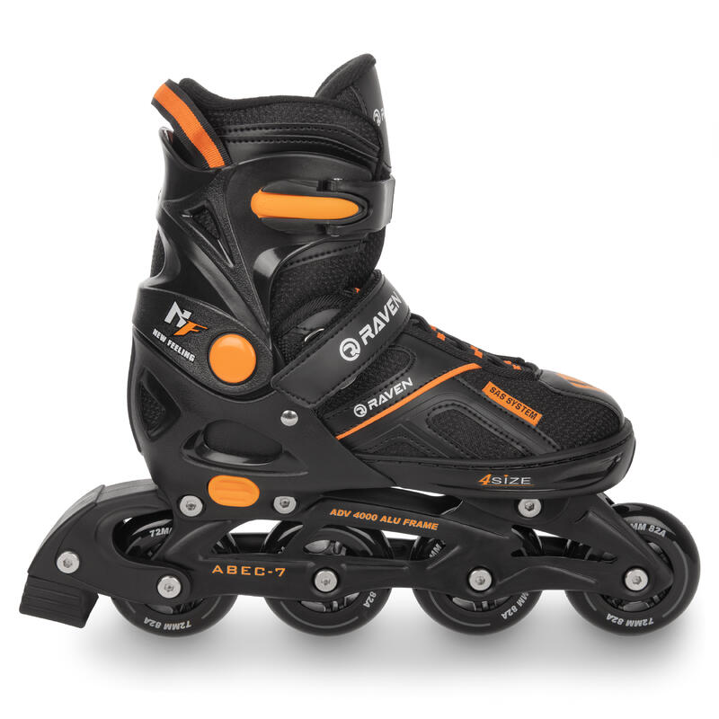 Patins de rodas ajustáveis Raven Pulse 2 em 1