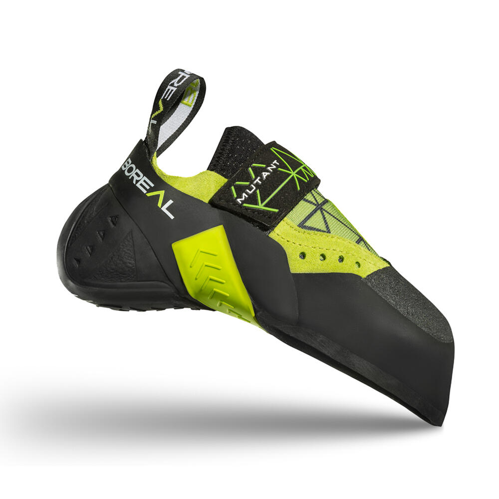 Boreal - Chaussons D'Escalade Homme Mutant Boreal - Chaussures D'Alpinisme - Noir|vert - 47 - Decathlon