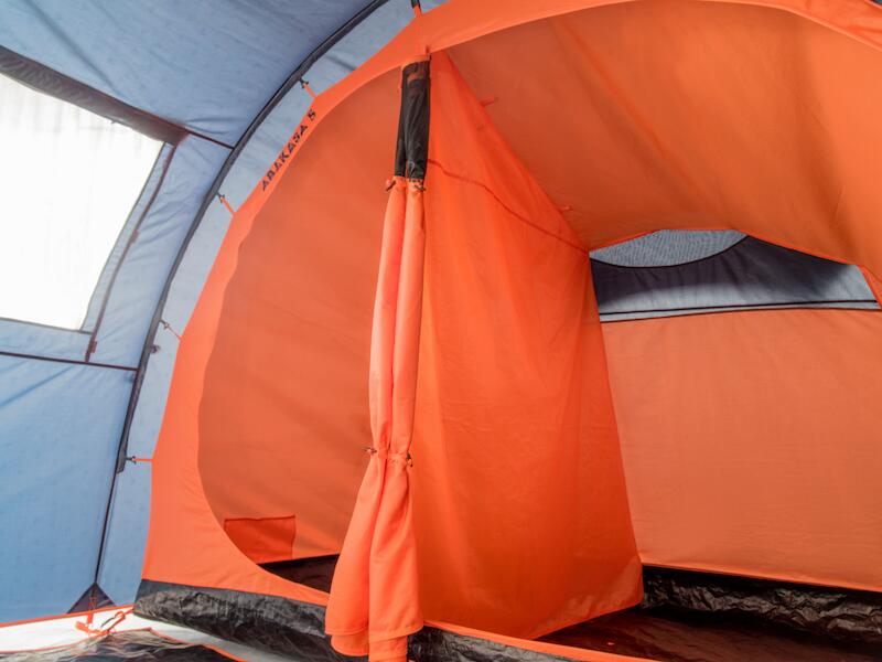 Tenda a tunnel per 5 persone campeggio Abakasa 4/5