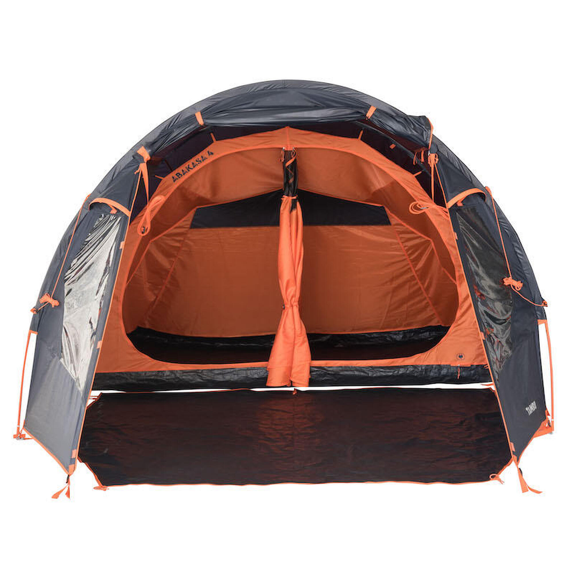 Tunnelzelt TAMBU Abakasa 4 Personen Camping Zelt mit Vorzelt