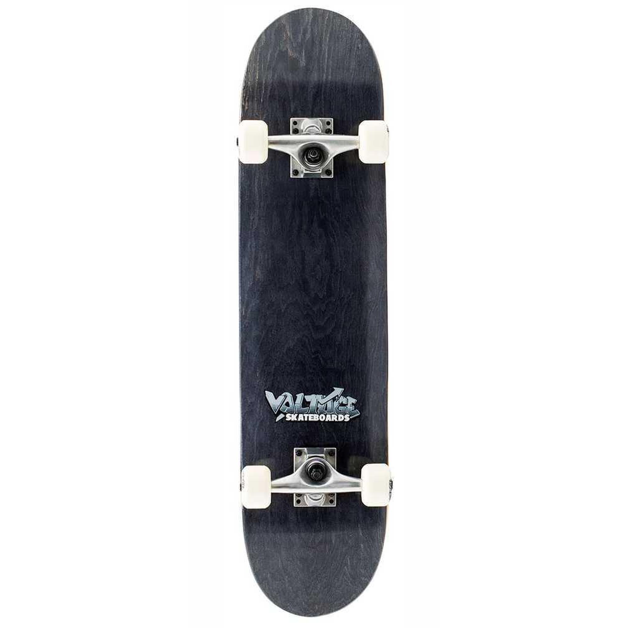 VOLTAGE Enuff Voltage Graffiti Skateboard 7.75" in Zwart