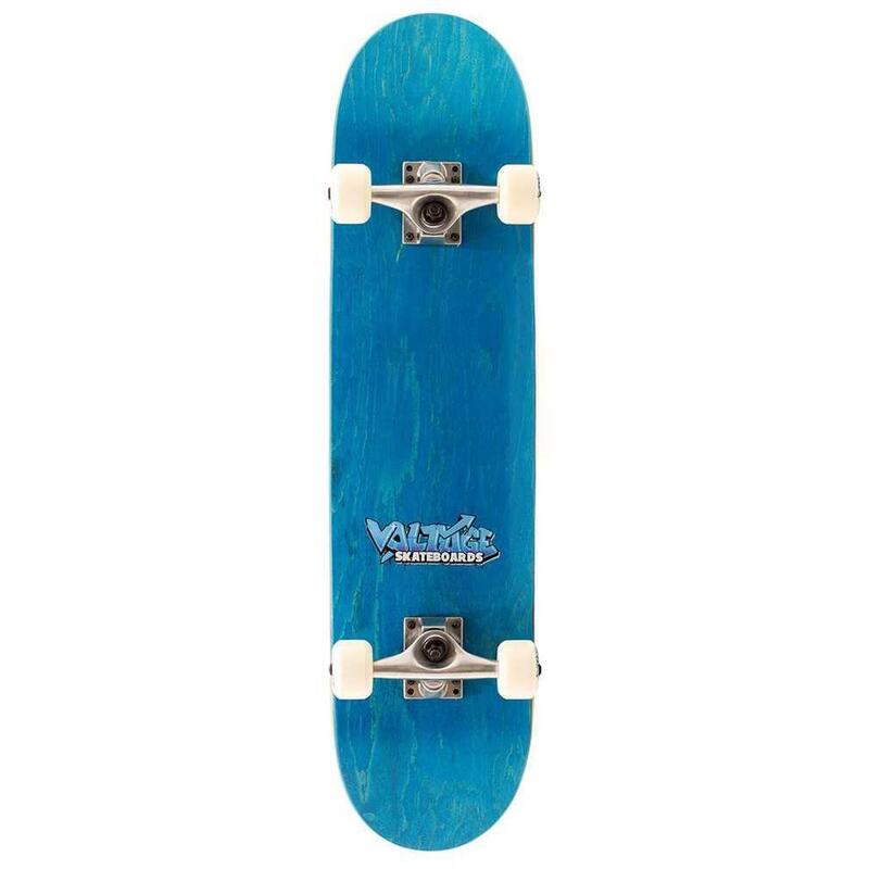 Voltage Graffiti Logo Blue Skateboard