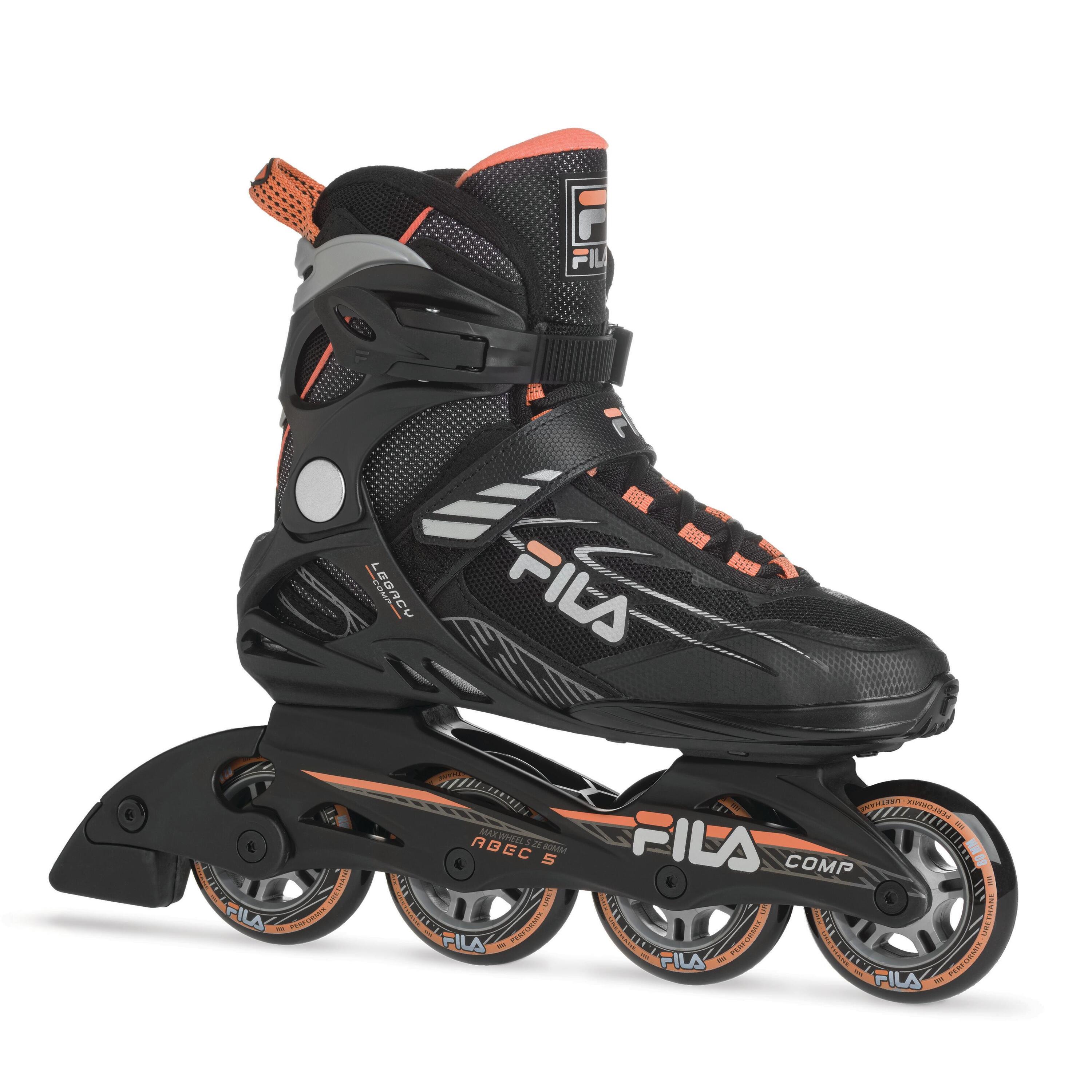 FILA Inline fitness skates voor dames LEGACY COMP LADY Zwart