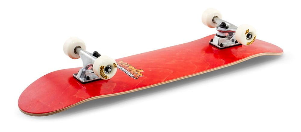 Voltage Graffiti Logo Red Skateboard 2/3