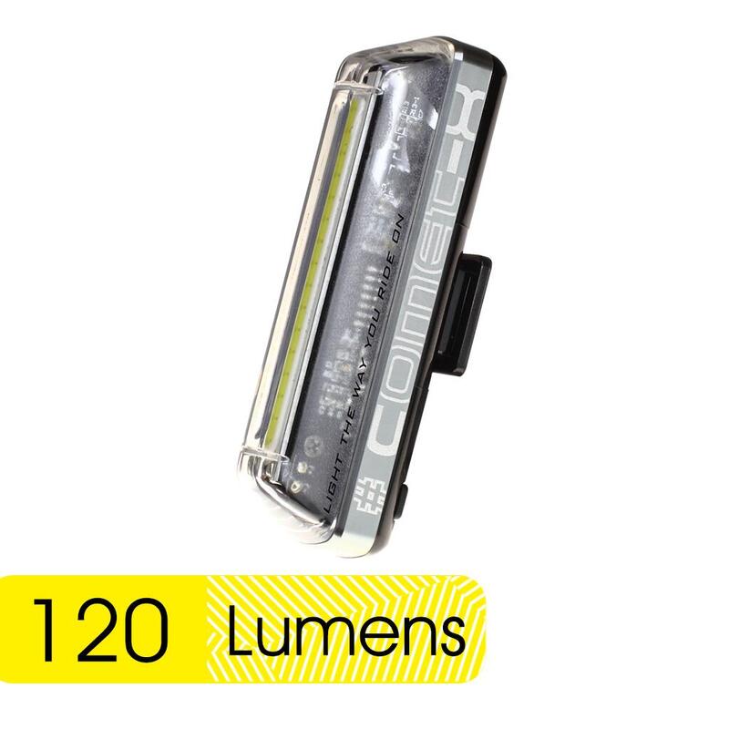Moon Front Luz delantera cometx usb blanco unisex adulto plata para bicicletas