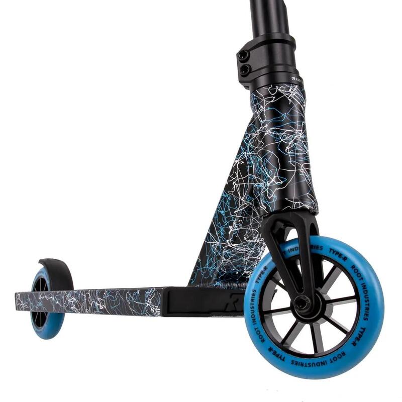 Stunt Scooter Root Industries Typ R Schwarz Blau Weiß