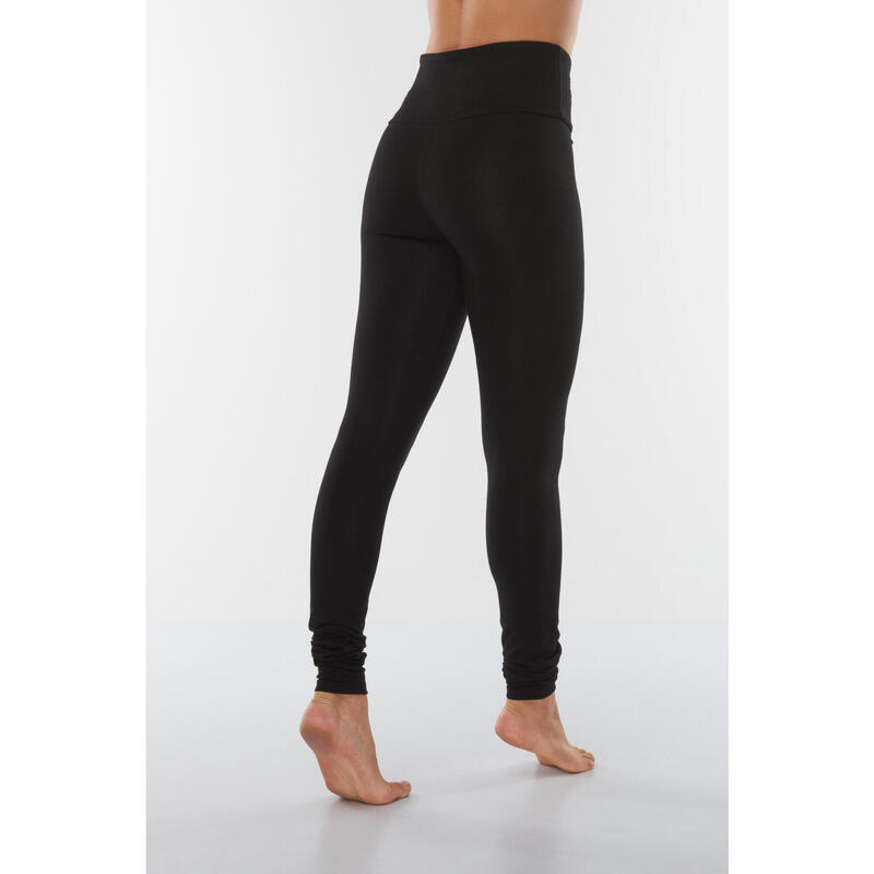 Satya - High-waist legging van bamboe & biologisch katoen -  Urban Black