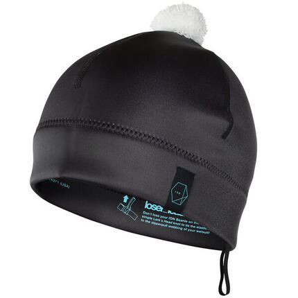 Czapka neoprenowa surfingowa ION Bommel black