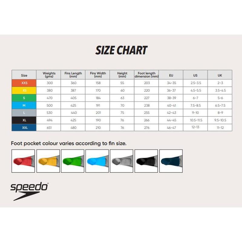 Barbatanas de lâmina longa Speedo