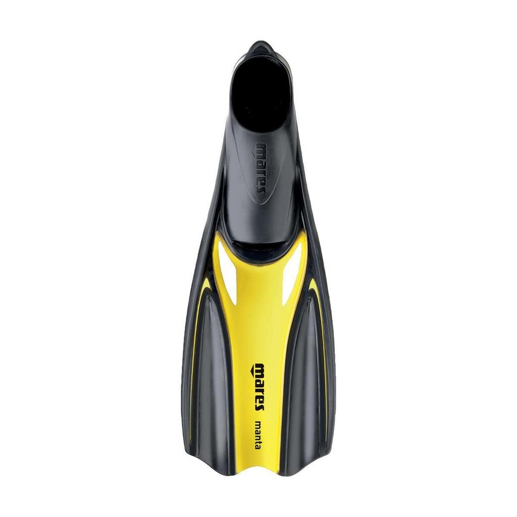 MARES Manta Closed-Heel Snorkelling Fins Black Size 36-37