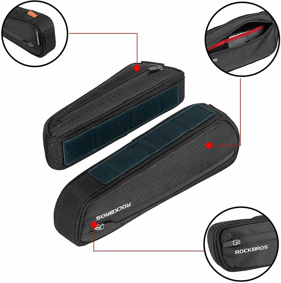 Sakwa rowerowa pod ramę 2w1 Rockbros trójkątna