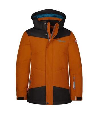 Kinder Winterjacke Norefjell Zimt/Dunkelblau