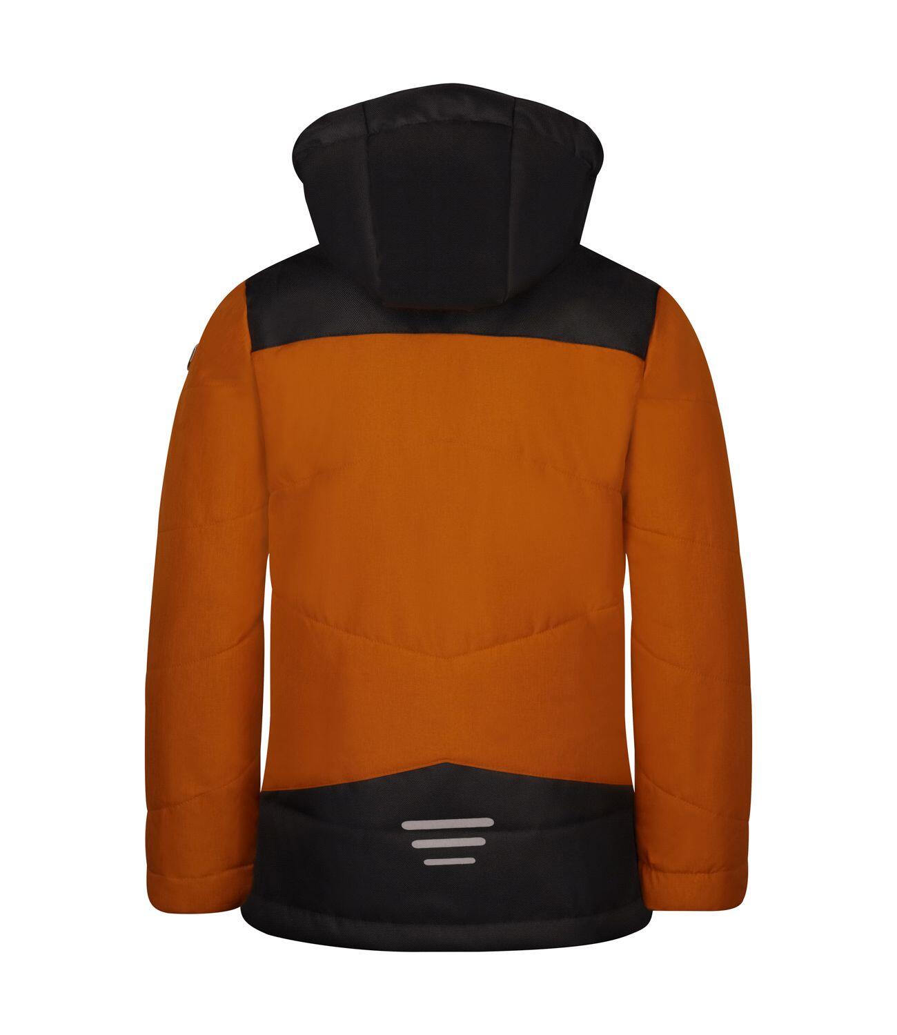 Veste d'hiver pour enfants Norefjell cannelle/bleu foncé 2/2