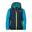 Veste de ski pour enfants Hafjell PRO Imperméable Bleu/bleu nuit/vert citron