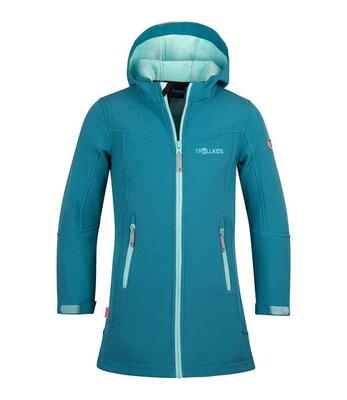 Kinder Mantel Parka Lillesand Wasserabweisend Marineblau / Magenta