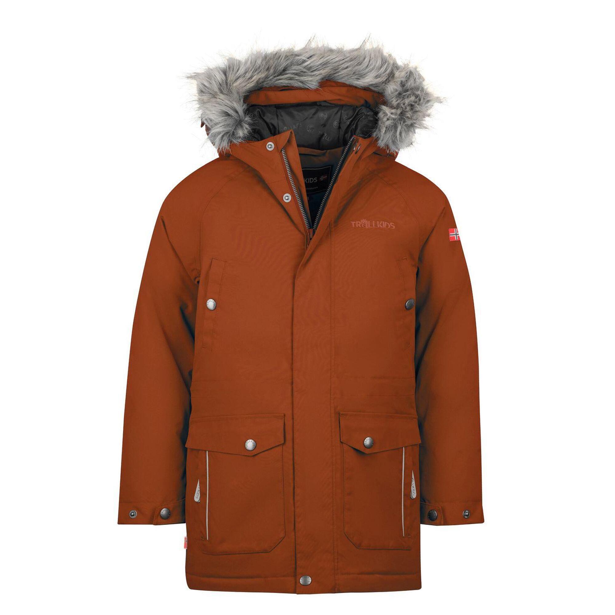 Nordkapp cinnamon parka for children