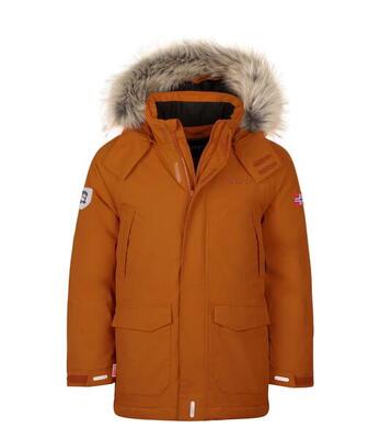 Kinder Mantel Parka Spitsbergen Zimt