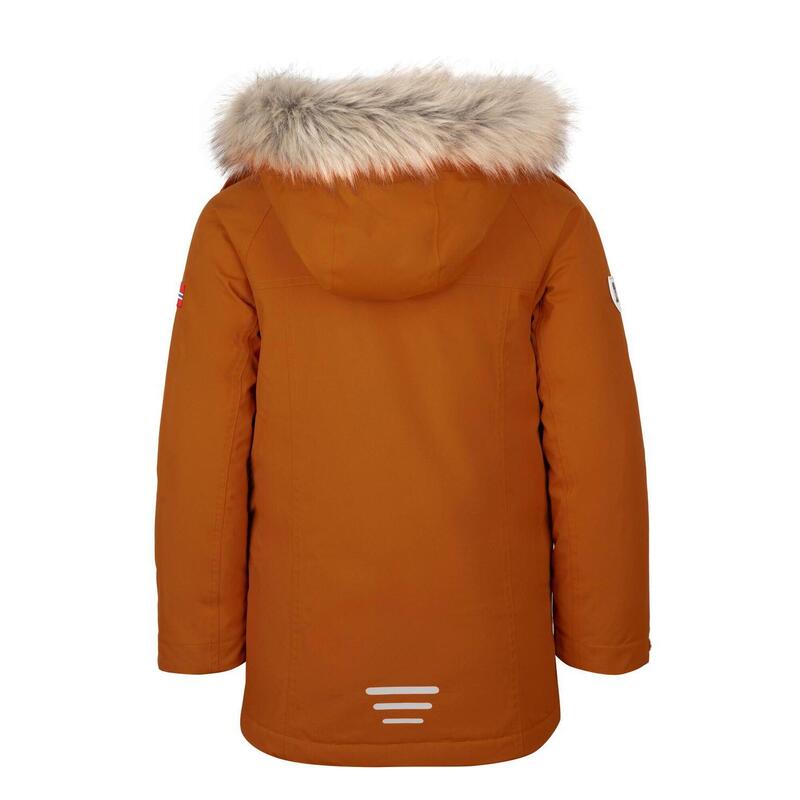 Kinder Mantel Parka Spitsbergen Zimt