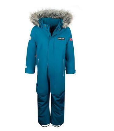 Combinaison de neige pour enfants Kirkenes bleu foncé