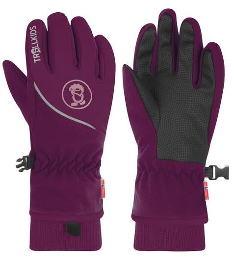 Gants enfants Trolltunga prune