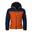 Kinder Fleece-Jacke Stavangar Nachtblau/Zimt