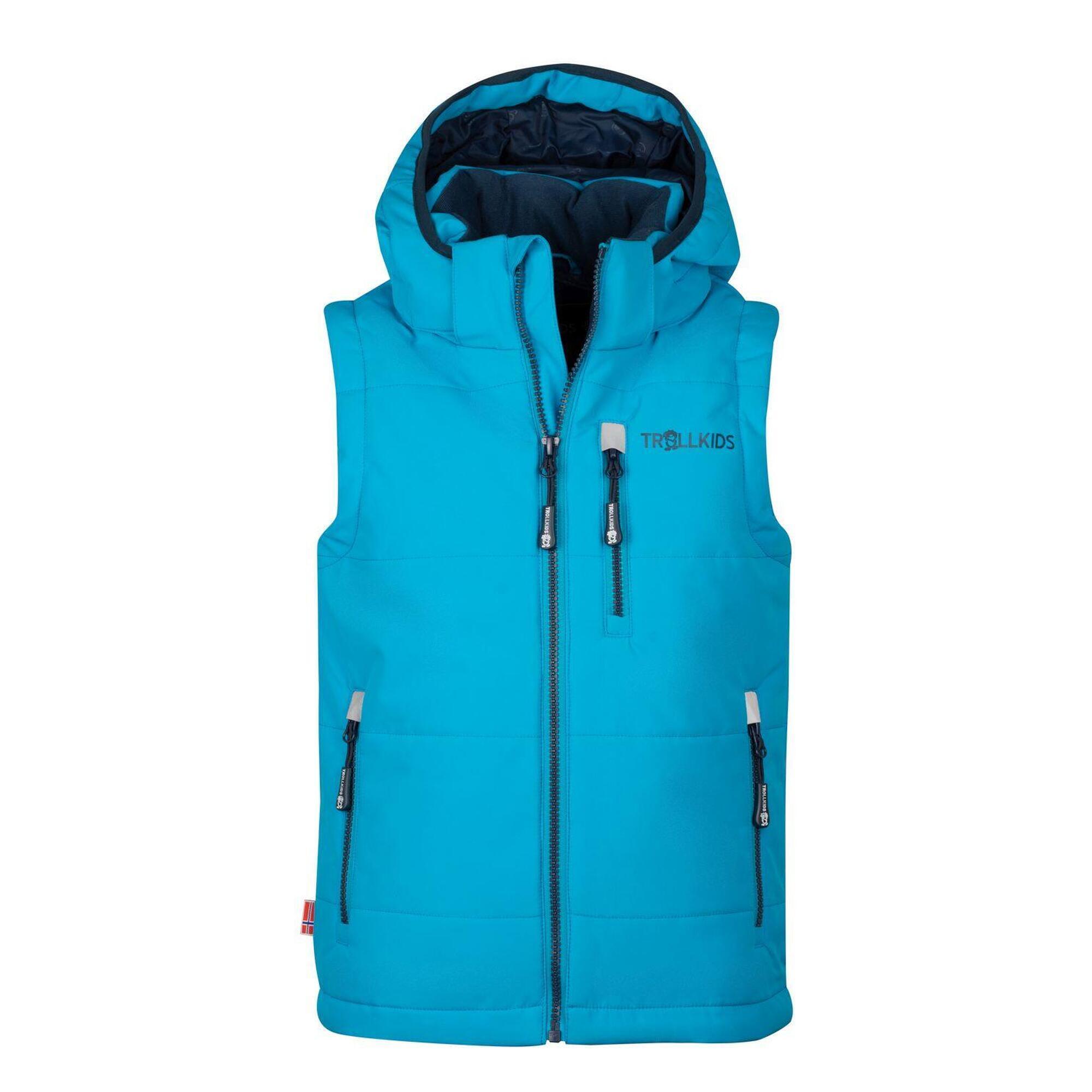 TROLLKIDS Kinder Weste Narvik XT Vivid-Blau/Nachtblau