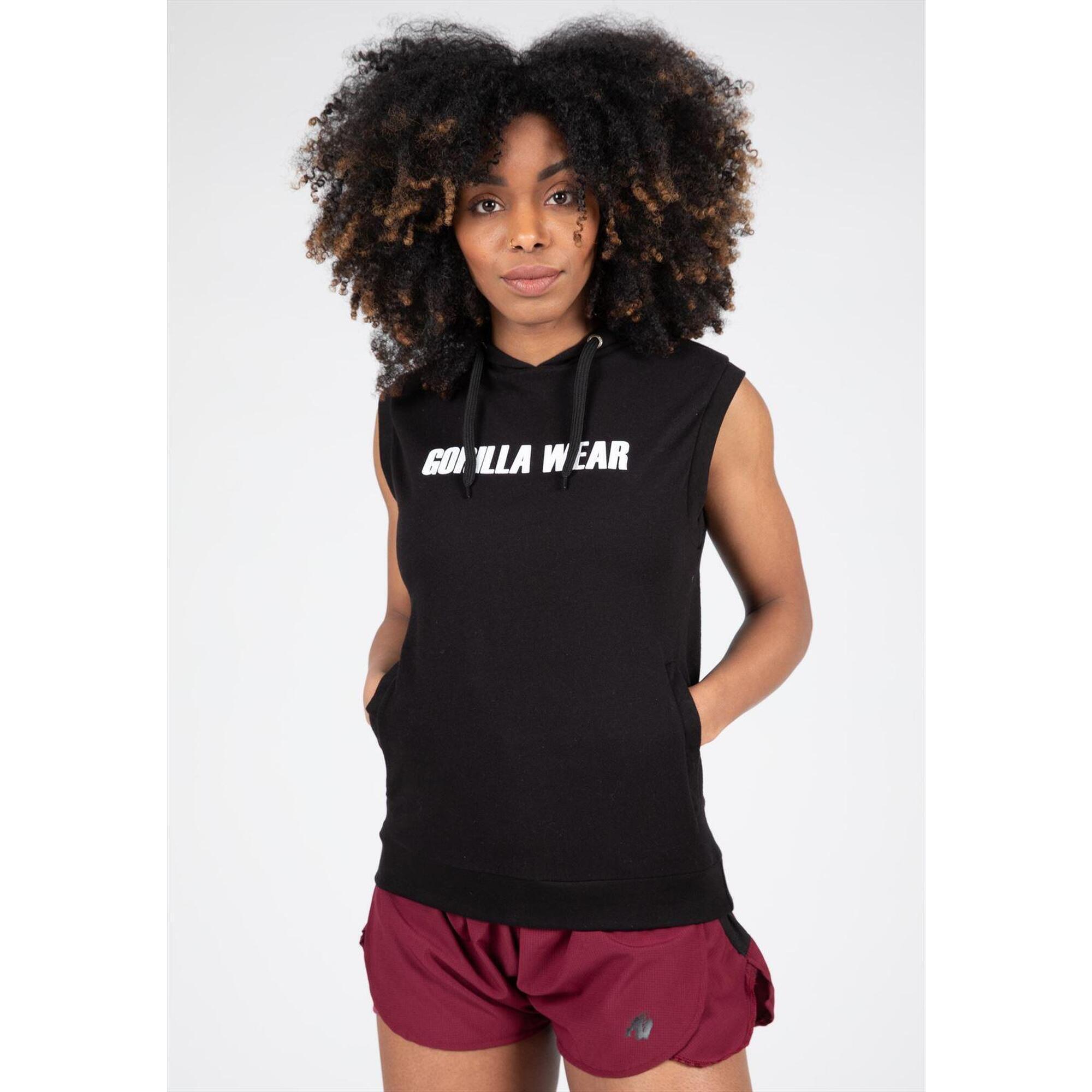 GORILLA WEAR Women's sleeveless hooded sweatshirt Gorilla Wear Virginia