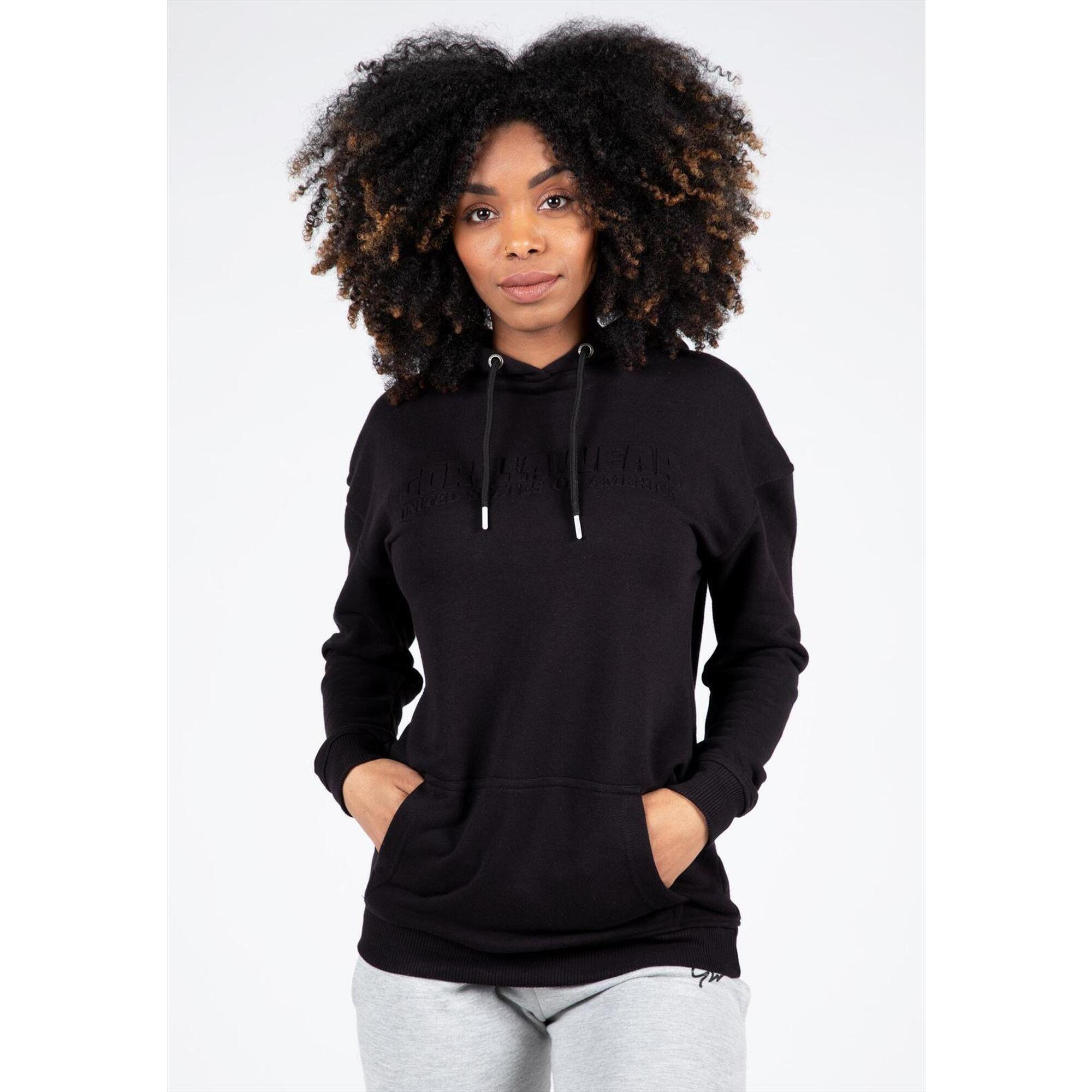 GORILLA WEAR Crowley Wode los hombres Sudadera con capucha - Negro