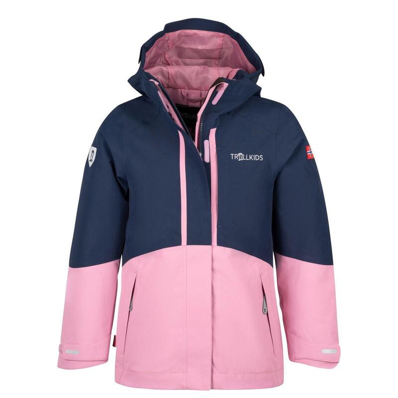 Mädchen 3in1 Mädchen Jacke Skanden Marineblau/Violett