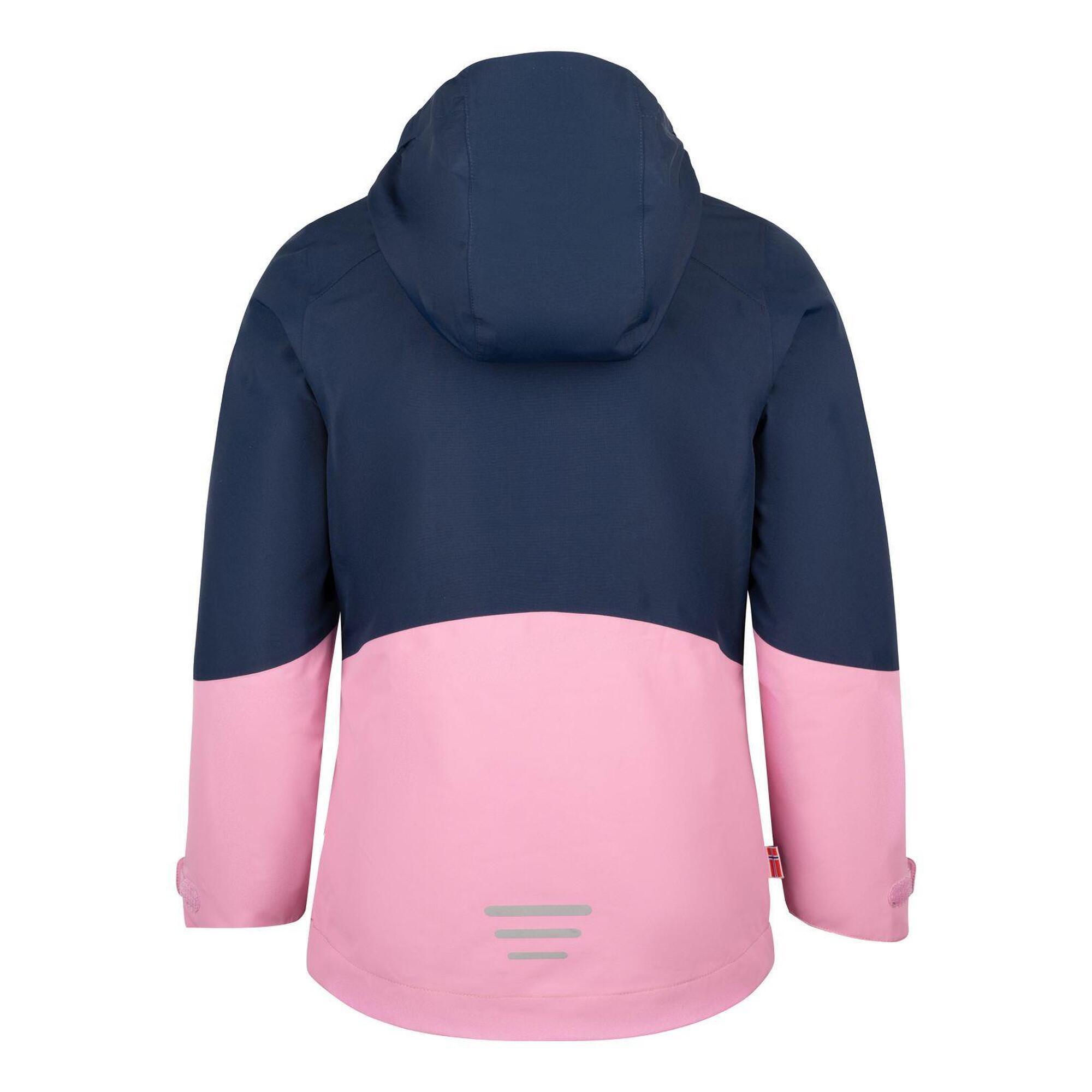 Mädchen 3in1 Mädchen Jacke Skanden Marineblau/Violett 2/4