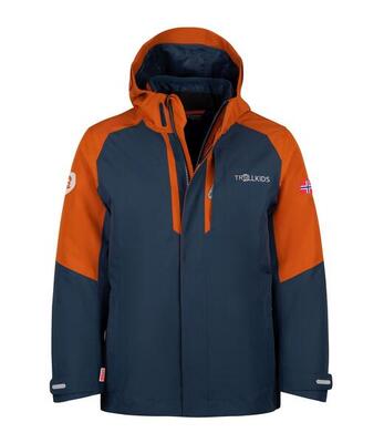 Kinder 3in1 Jacke Skanden Marineblau/Mittelblau