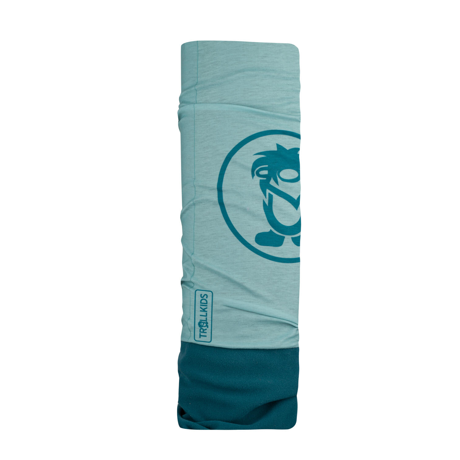 TROLLKIDS Kinder Multifunktionstuch Troll Blaugrün/Wasserblau