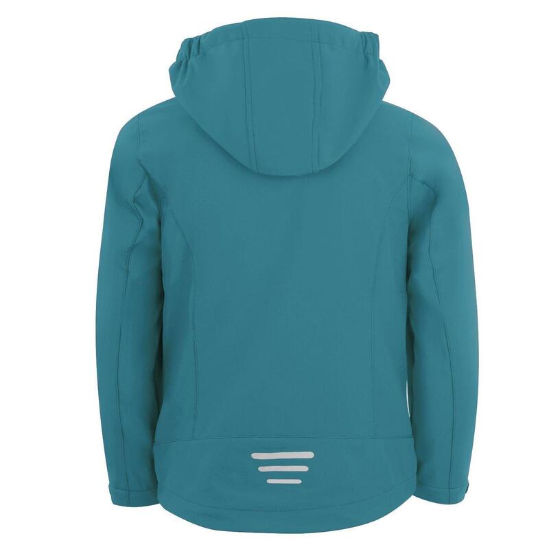 Veste Softshell pour enfants Oslofjord Imperméable Turquoise/Turquoise clair