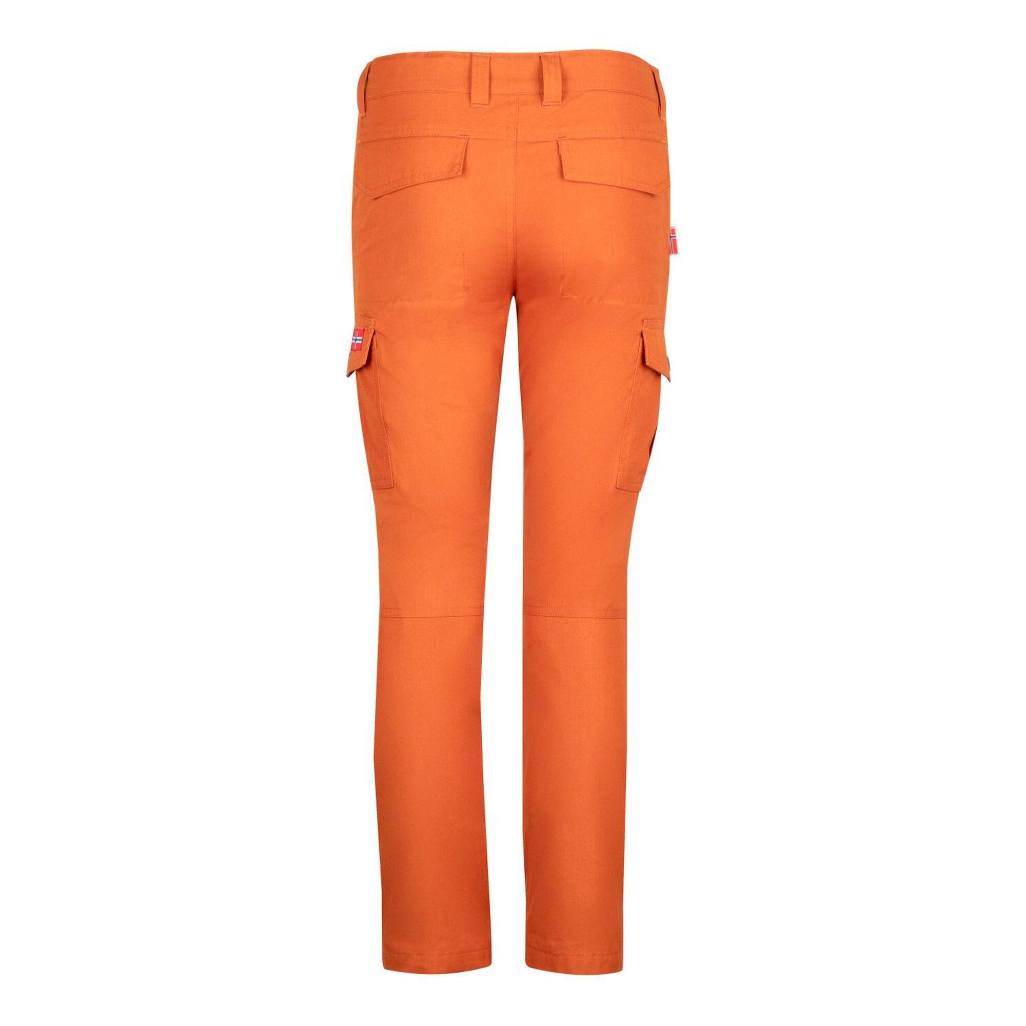 Trollheimen cinnamon hiking pants for kids