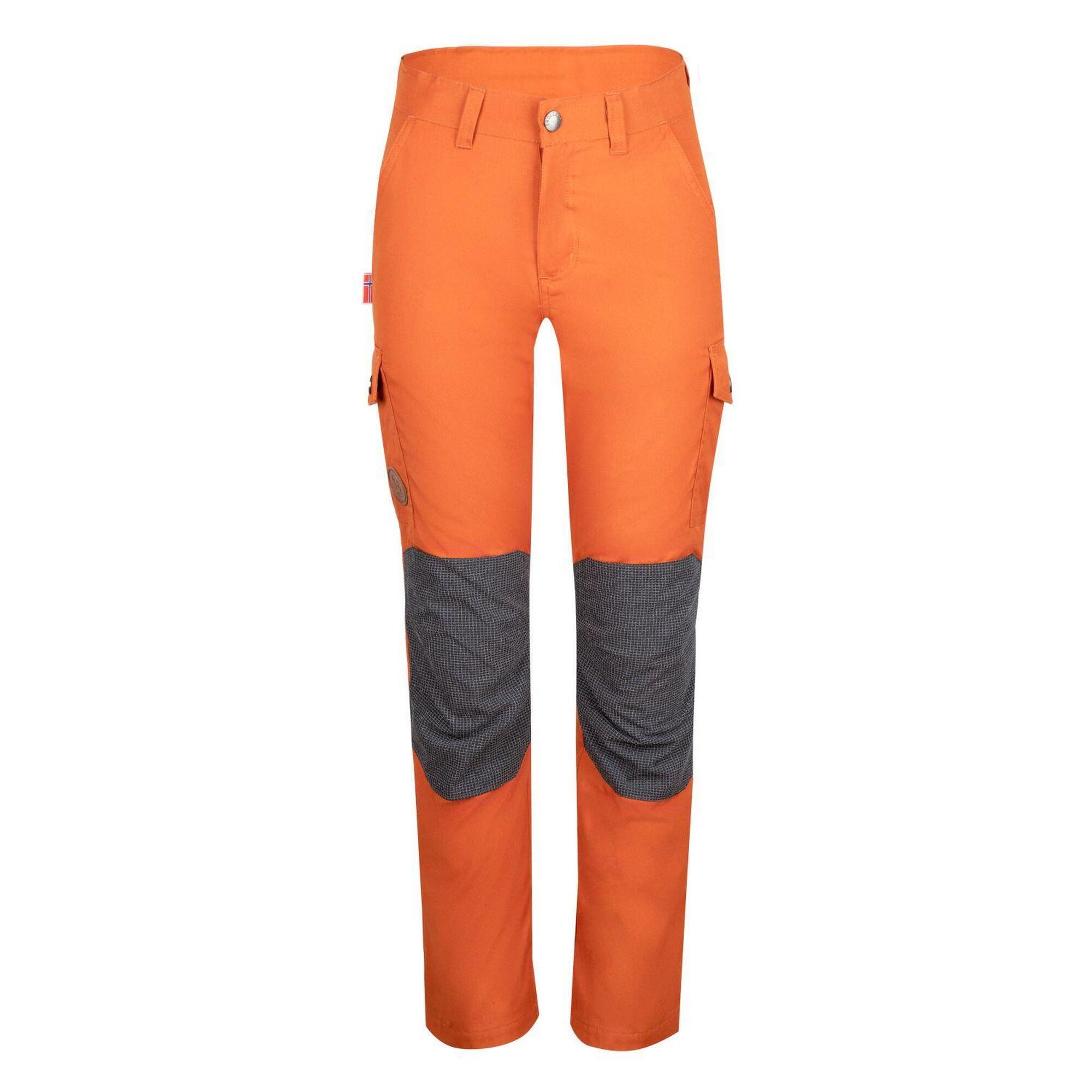 Trollheimen cinnamon hiking pants for kids